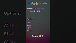List Slicing: Can You Get It Right? 🧠🔪 #python #pythonprogramming