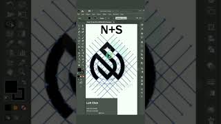 Creative N+S Letter Logo Design Process | Professional Branding Tutorial #logodesign #businessgrowth