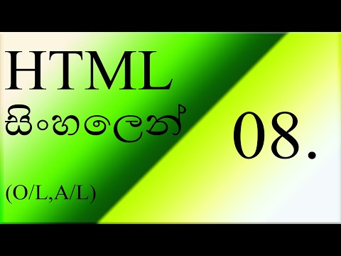 Html Sinhala 08 (big ,small and marquee tags) |Sinhala | Sri Lanka | 2021 (Clear explanation)