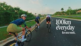 I Tried Cycling 100KM Every Day for a Week