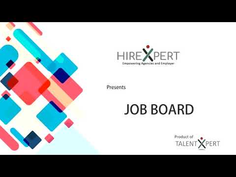 Receive interested applicants via HireXpert Job Board