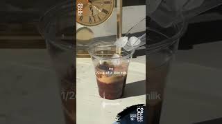 At Home Cafe - Dark Chocolate Iced Mocha with Lindor Chocolates 😋🧋🍫