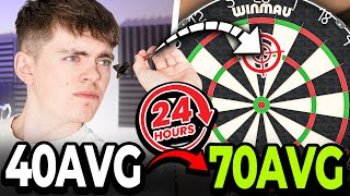 I Trained Like a Professional Darts Player For 24 Hours!