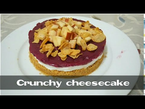 Cornflakes cheese cake/cheesepudding/beetroot ganache