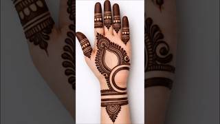 Easy & Simple Front Hand Mehndi Design//Mehandi Ka Design #mehndi #youtubeshorts #shortvideo #shorts