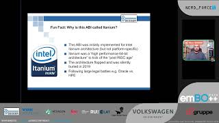 emBO++ 22: Implementing The C++ Standard Library For Embedded Systems - A Journey by Nino Vidovic