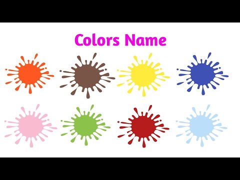Colors Name | Colors Name Hindi And English | Rango Ke Naam | Colours Name