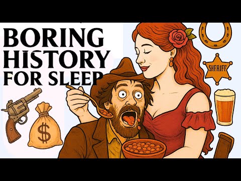 Boring History For Sleep | What Food was Served at Wild West Saloons and more