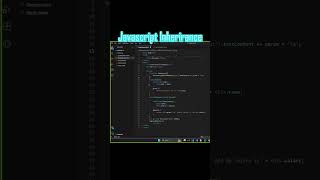 JavaScript Inheritance 🔥 | extends & super Explained | JS Shorts | Trail and Teach