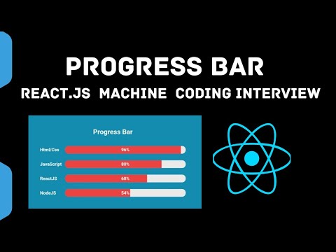 Progress Bar | React.js Machine Coding
