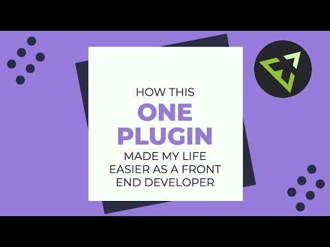 How this One plugin Made my Life Easier as a front End Developer