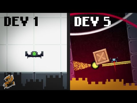 5 DEVS Make a GAME without COMMUNICATING! (TELEPHONE Game)