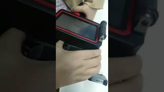 HOW to install and take out ink cartridge from handheld inkjet printer H7P