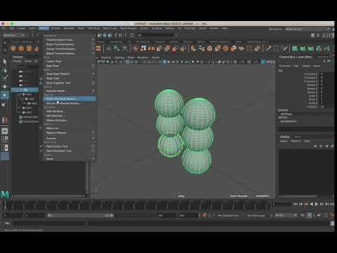 Maya - Prefix Hierarchy Names