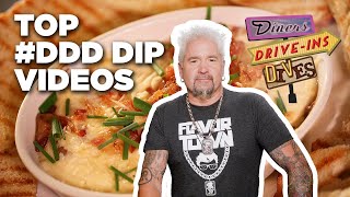 Top #DDD Dip Videos with Guy Fieri | Diners, Drive-Ins and Dives | Food Network