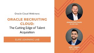 Oracle Recruiting Cloud   The Cutting Edge of Talent Acquisition