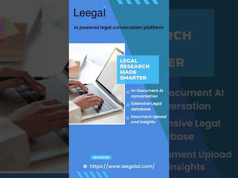 AI Powered Legal Conversation Platform |  #legal #ai #business #deeplearning #leegalai #deeptech