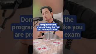 Don't just learn the programming as you are preparing for exam #programming #goals #coding