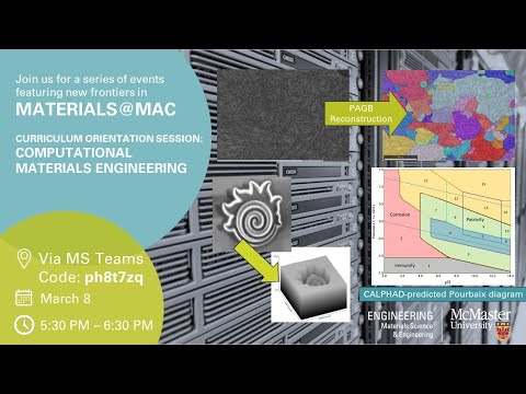 Computational Materials - Technical Electives Info Session