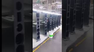 Tiffany Audio Speaker Cabinet Production #HighEndAudio #ProAudio #PrecisionManufacturing