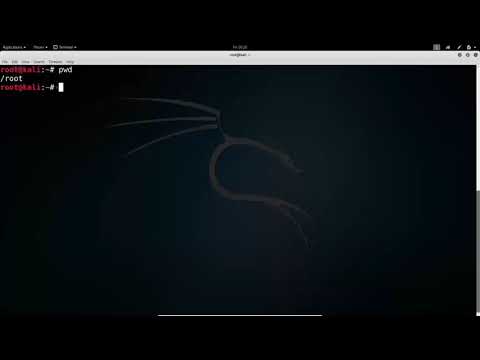 Kali 2 Introduction and Operation
