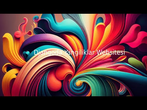 Djangoda Yangiliklar Website. News Website Using Django. Live Stream/