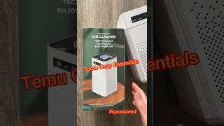 Temu Review!  How I Get  The Air In My Home Nice & Cozy!  #shoptemu #airpurifier #airhumidifier