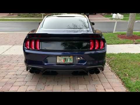 LTH Inch and seven eighths headers on a 2018 Mustang GT