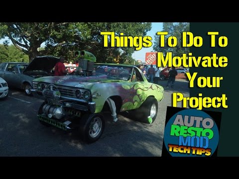 Things to do to stay motivated when working on your classic