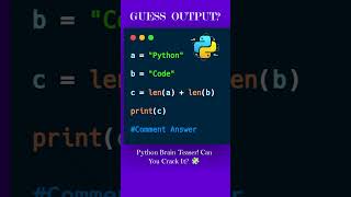 Only Geniuses Can Guess This Python Output! 😲🔥 #shorts #python #coding