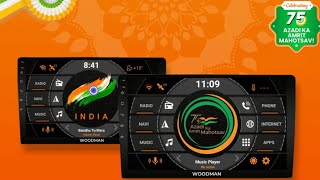 Woodman celebrating #azadikaamritmahotsav (Special UI ) best android stereo