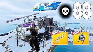 88 Elimination Solo Vs Squads "Zero Build" Gameplay Wins (NEW Fortnite Chapter 6 PC)