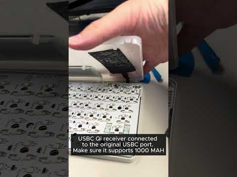 NuPhy Air75 v2 Keyboard MagSafe Charging Mod