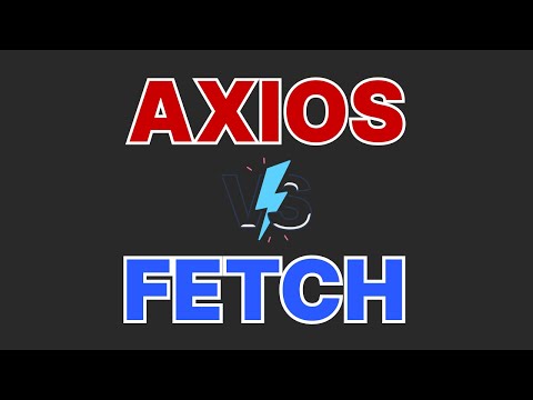 Will Fetch beat Axios in battle? 😐 Let's see in three minutes.