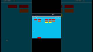 Coding a Python Break-Out Game with pygame and turtle. #python #turtlelibrary