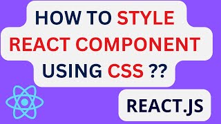 CSS Styles in React JS | How to use style.css in React Component  | CSS Styling #infysky #reactjs
