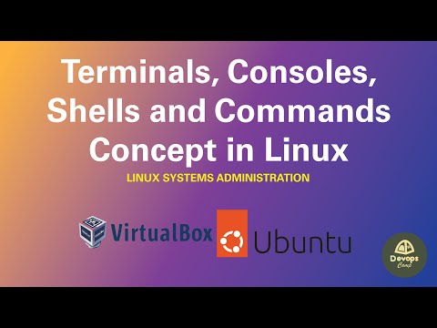 Linux Terminals, Consoles and Shells
