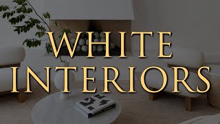 White Colour Palette Decorating | 9 Interior Styling Tips for a Timeless Look (The Colour Series)