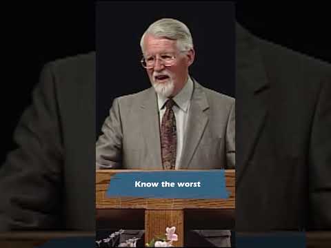 David Pawson - Know the worst