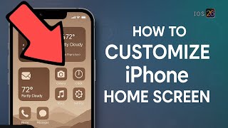 CUSTOMIZE iPhone HOME SCREEN | Icons, Widgets, Themes & Wallpapers (iOS 26) 🎨