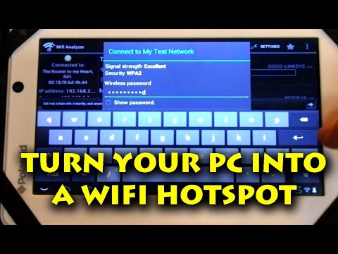 Turn Your PC into a WiFi Hotspot - Ask a Tech #48