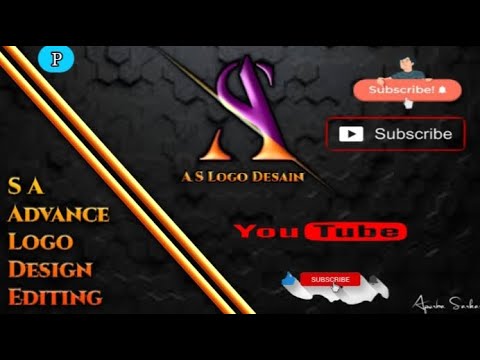 How To Make Edit S A Advance Logo Design  In PixelLab |All Bangla Tutorial || PixelLab Editing