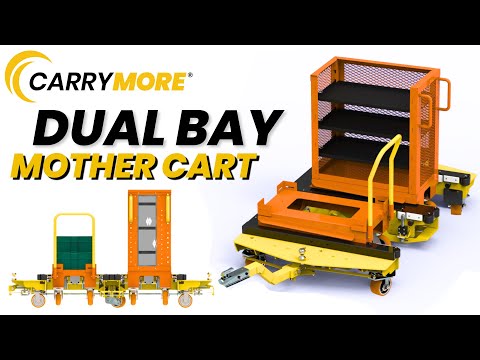 Dual Bay Tugger Cart from Jtec