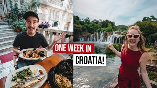 The ULTIMATE Week In Croatia! 🇭🇷  Local Food, Ancient Coastal Towns & MORE!