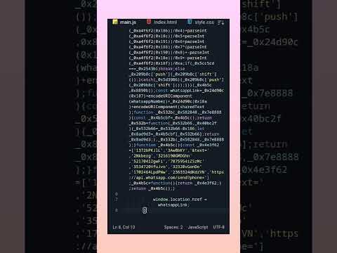 Send message to WhatsApp with JS 📀