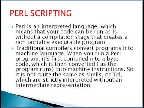 Best  Perl Scripting Online Training In India, UK,  USA, Canada