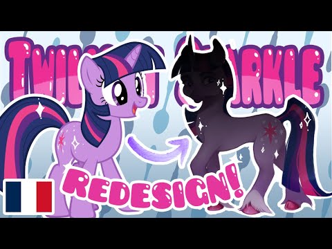 Je Redesign Twilight Sparkle pour une série 3D