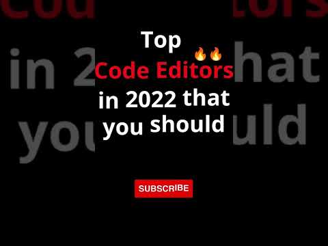 Top code editors in 2022 | #engineering #engineeringlife #computerscience #lifeatiit #coding