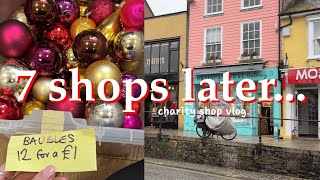 Charity Shopping in Penzance - I hit the Christmas Jackpot!! 🎄🎅🏼