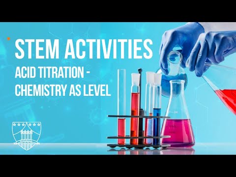STEM Activity : Acid Titration